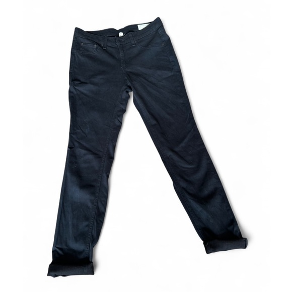 Rag & Bone Midnight Black Jeggings - Picture 1 of 5